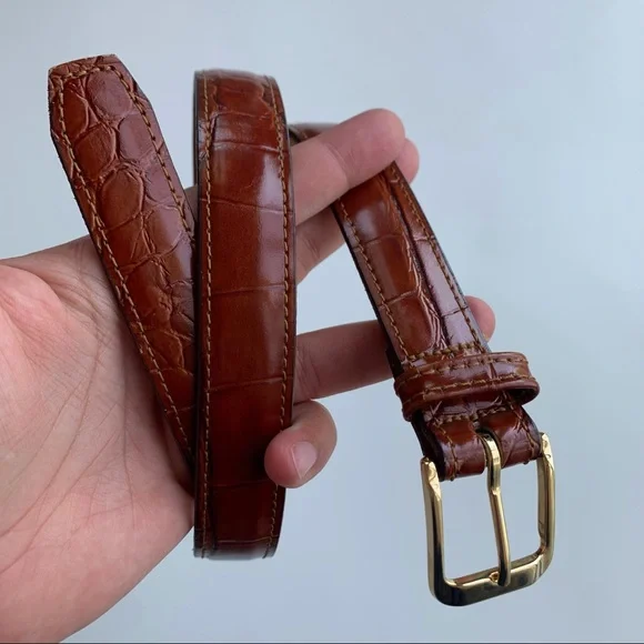 bill blass | Accessories | Bill Blass Leather Belt Brown  display picture 3